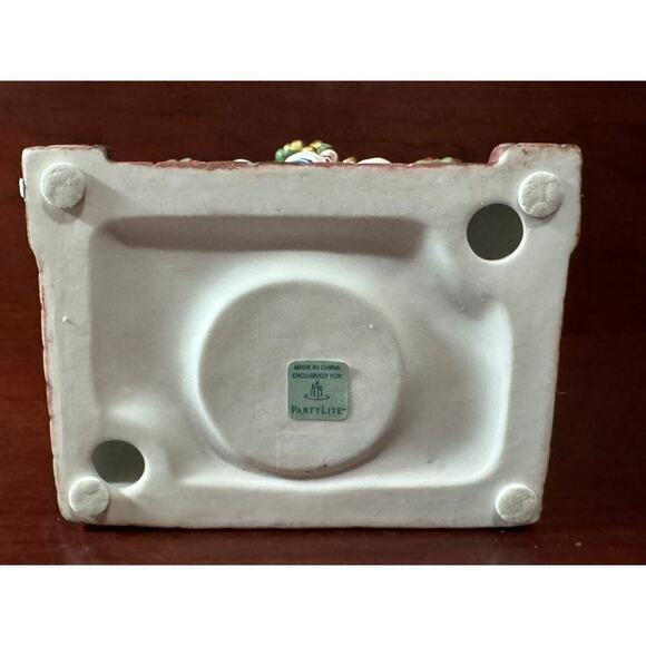 Partylite Hearthside Aroma Wax Melts Warmer Christmas Fireplace Mantle Stockings - Picture 4 of 8